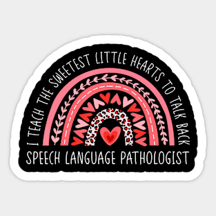 Valentines Day Speech Therapy Therapist Slpa Slp Valentine Sticker